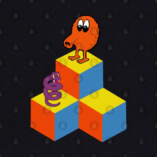 Qbert Game by ElviaMontemayor